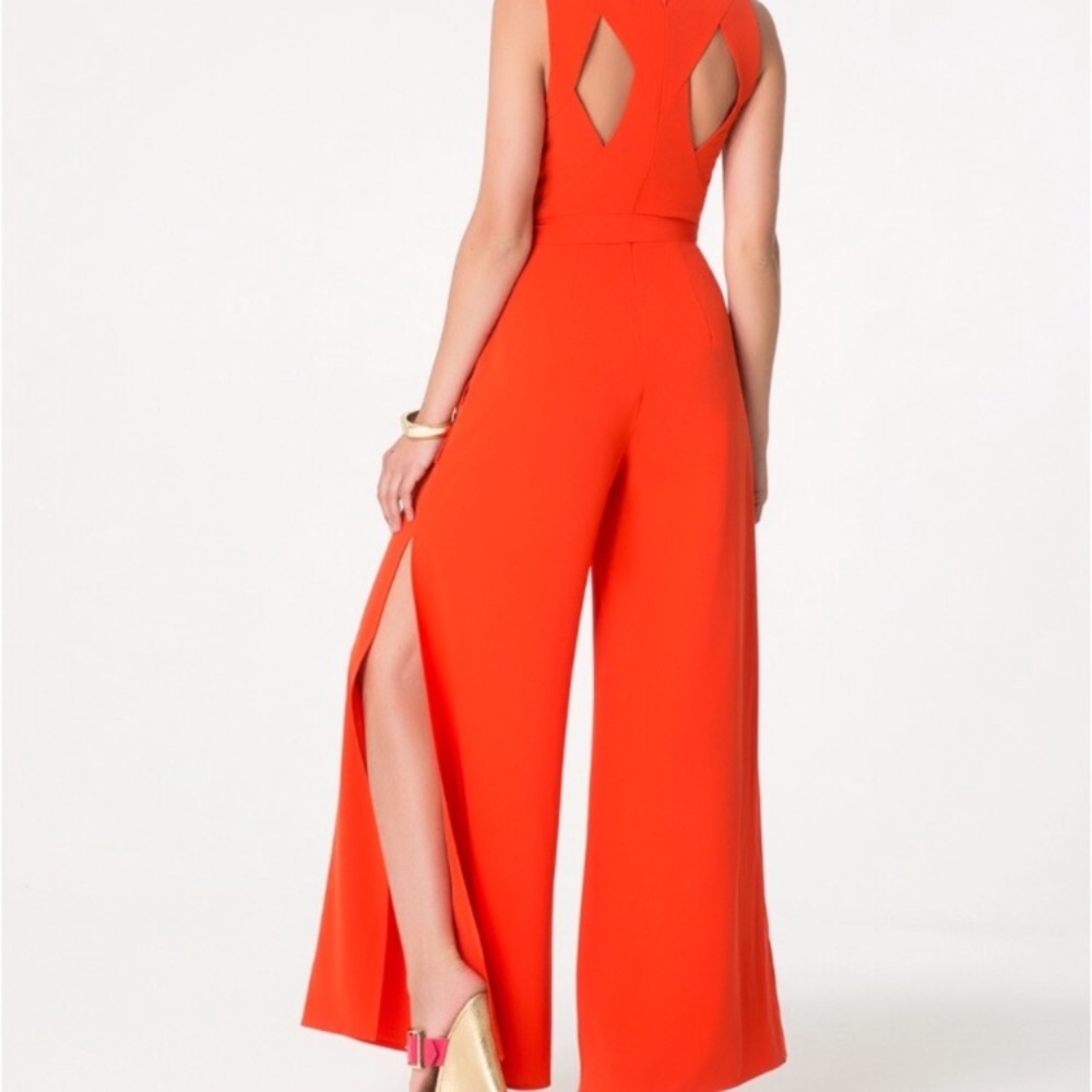 Bebe Back- Cut Out Romper - Picture 2 of 4